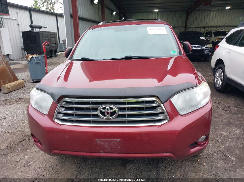 2010 Toyota Highlander Limited V6 VIN: 5TDDK3EH1AS008022 Lot: 43335550