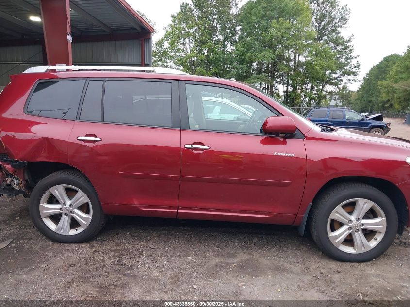 2010 Toyota Highlander Limited V6 VIN: 5TDDK3EH1AS008022 Lot: 43335550