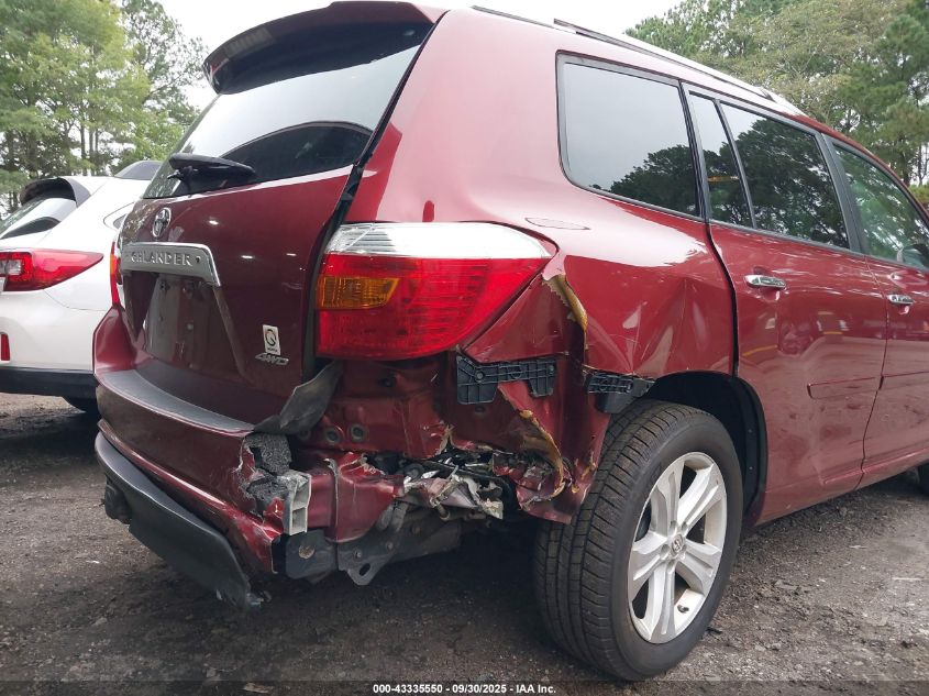 2010 Toyota Highlander Limited V6 VIN: 5TDDK3EH1AS008022 Lot: 43335550