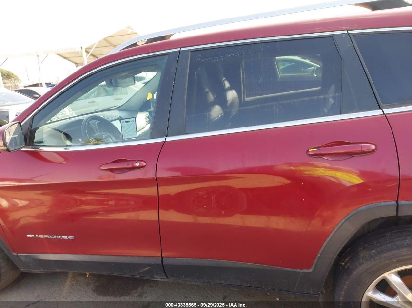 2016 Jeep Cherokee Limited VIN: 1C4PJLDB7GW164880 Lot: 43335565
