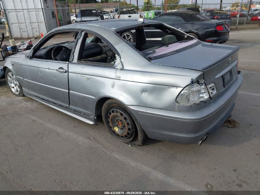 2006 BMW 330Ci VIN: WBABD53466PL18243 Lot: 43335579