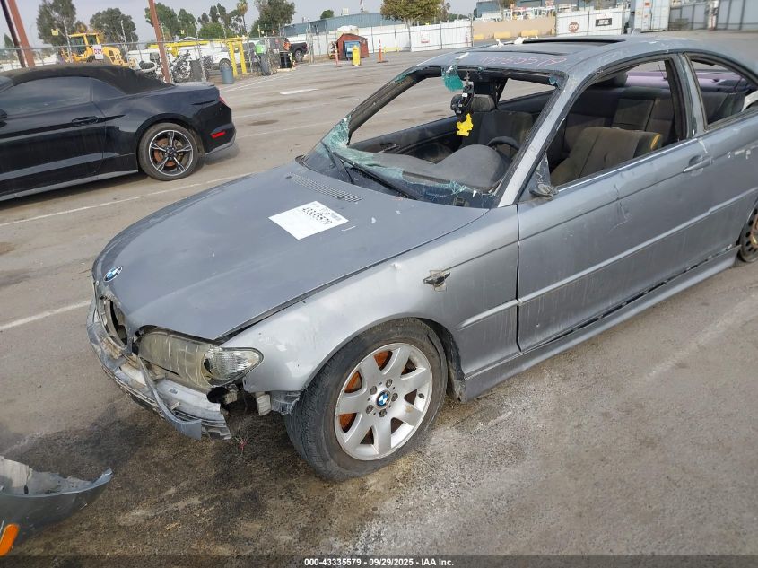 2006 BMW 330Ci VIN: WBABD53466PL18243 Lot: 43335579