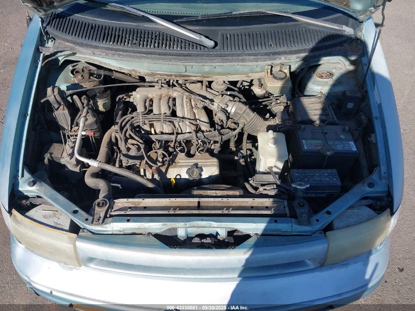 1993 Nissan Quest Gxe/Xe VIN: 4N2DN11W5PD823003 Lot: 43335581