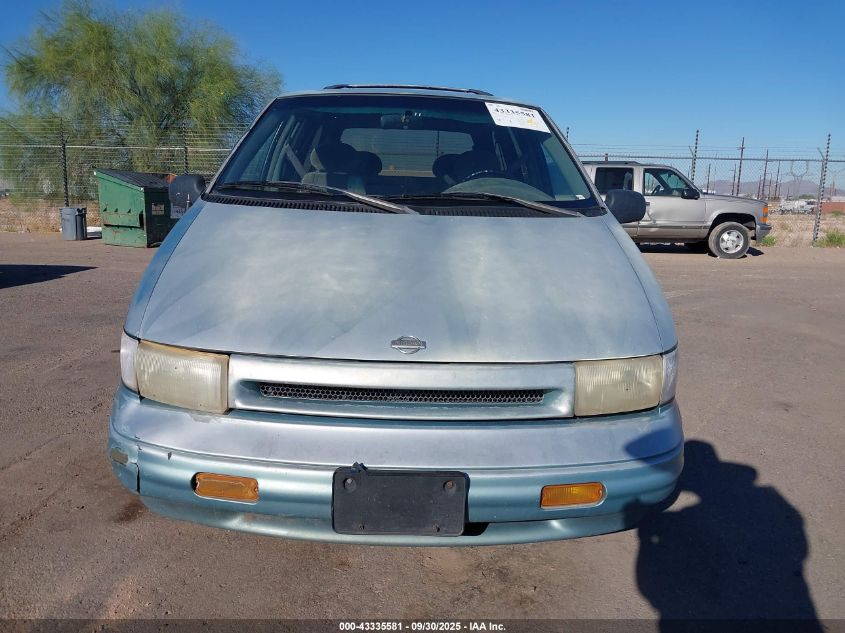 1993 Nissan Quest Gxe/Xe VIN: 4N2DN11W5PD823003 Lot: 43335581