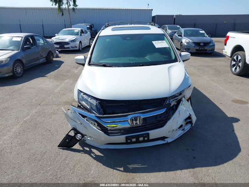 2020 Honda Odyssey Ex-L/Ex-L W/Navi Res VIN: 5FNRL6H77LB053187 Lot: 43335593