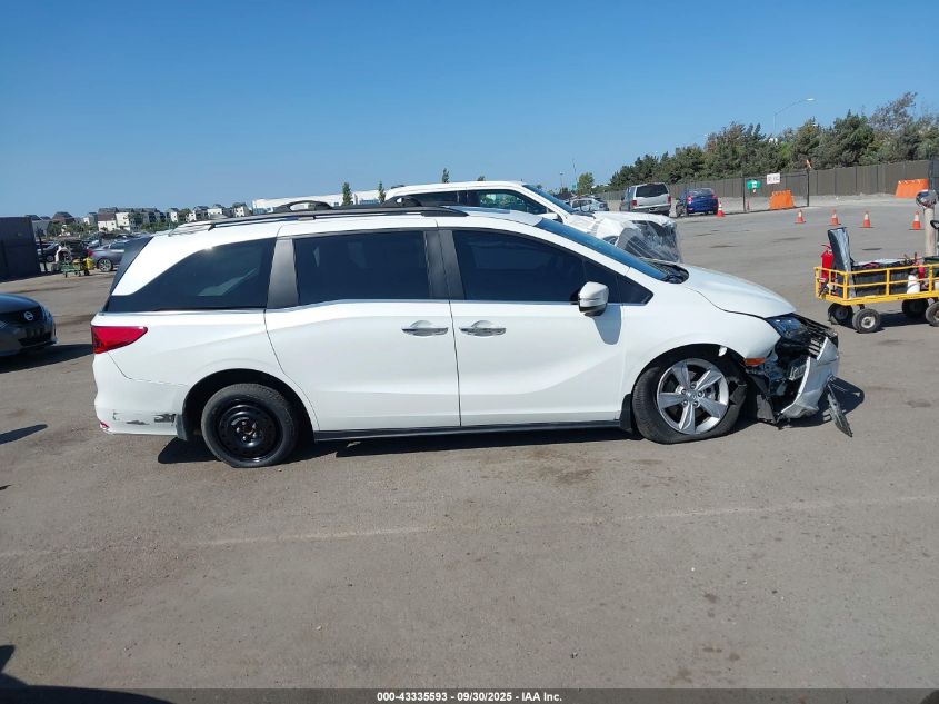 2020 Honda Odyssey Ex-L/Ex-L W/Navi Res VIN: 5FNRL6H77LB053187 Lot: 43335593