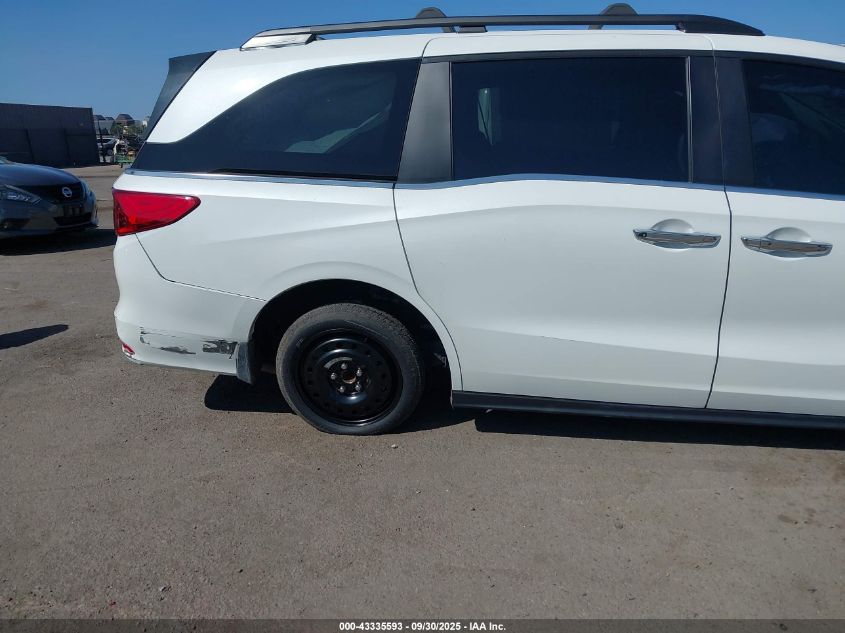 2020 Honda Odyssey Ex-L/Ex-L W/Navi Res VIN: 5FNRL6H77LB053187 Lot: 43335593