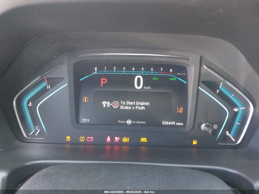 2020 Honda Odyssey Ex-L/Ex-L W/Navi Res VIN: 5FNRL6H77LB053187 Lot: 43335593