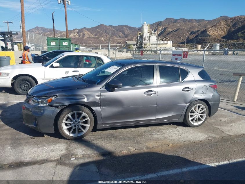 2013 Lexus Ct 200H VIN: JTHKD5BH4D2128246 Lot: 43335600