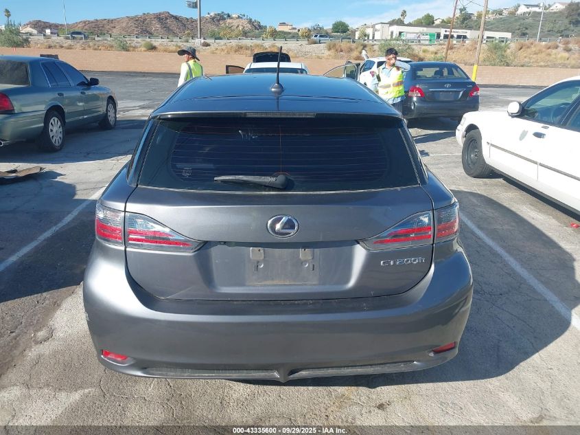 2013 Lexus Ct 200H VIN: JTHKD5BH4D2128246 Lot: 43335600
