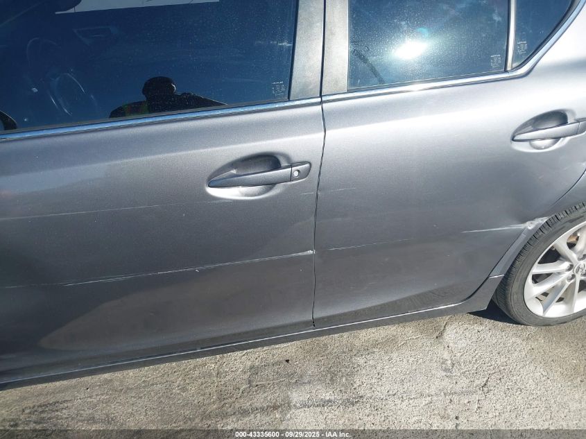 2013 Lexus Ct 200H VIN: JTHKD5BH4D2128246 Lot: 43335600