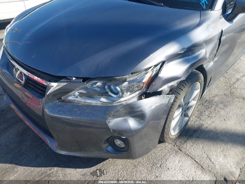 2013 Lexus Ct 200H VIN: JTHKD5BH4D2128246 Lot: 43335600