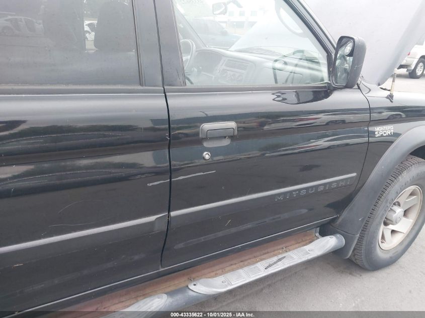 2002 Mitsubishi Montero Sport Es/Ls VIN: JA4LS21H12J038402 Lot: 43335622