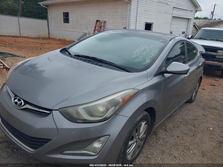 2014 HYUNDAI ELANTRA SE - KMHDH4AE0EU028551
