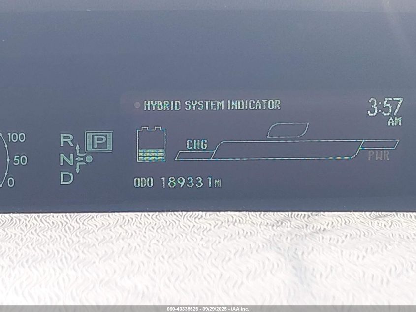 2011 Toyota Prius Two VIN: JTDKN3DU5B1474337 Lot: 43335626