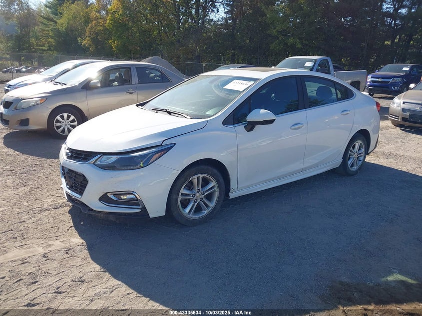 2018 CHEVROLET CRUZE LT AUTO - 1G1BE5SM7J7151250