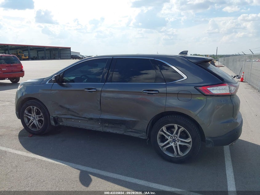 2015 FORD EDGE TITANIUM - 2FMTK4K9XFBB00930