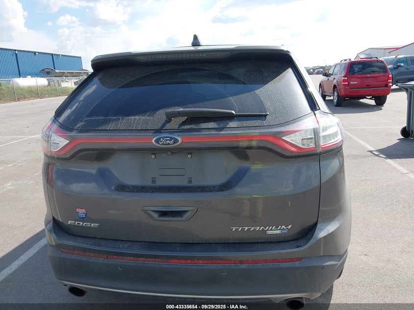 2015 FORD EDGE TITANIUM - 2FMTK4K9XFBB00930