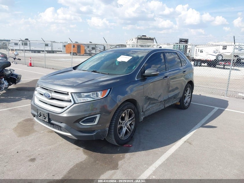 2015 FORD EDGE TITANIUM - 2FMTK4K9XFBB00930