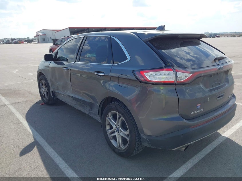 2015 FORD EDGE TITANIUM - 2FMTK4K9XFBB00930