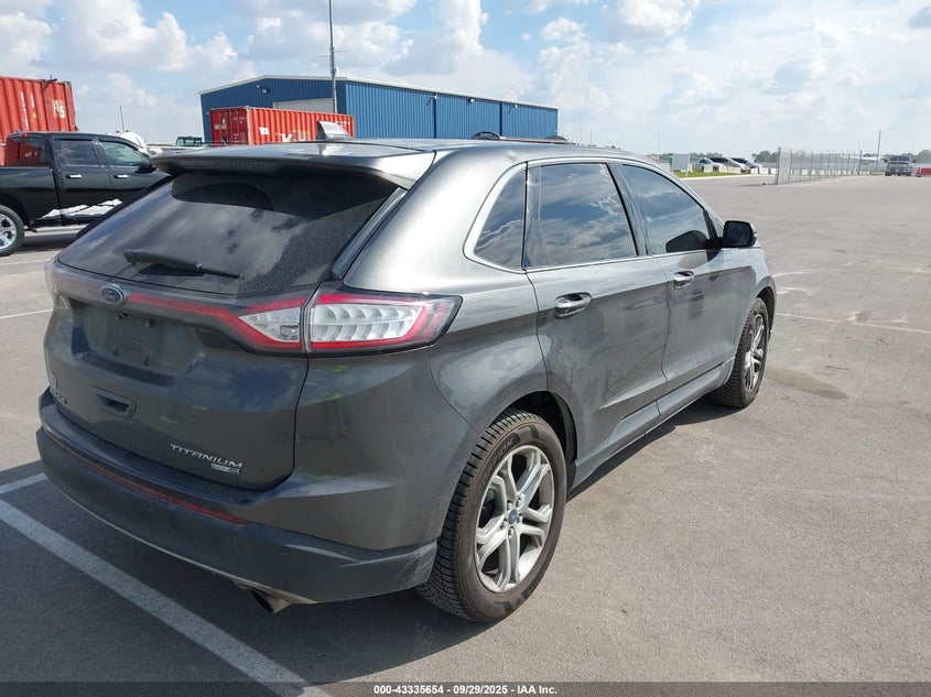 2015 FORD EDGE TITANIUM - 2FMTK4K9XFBB00930