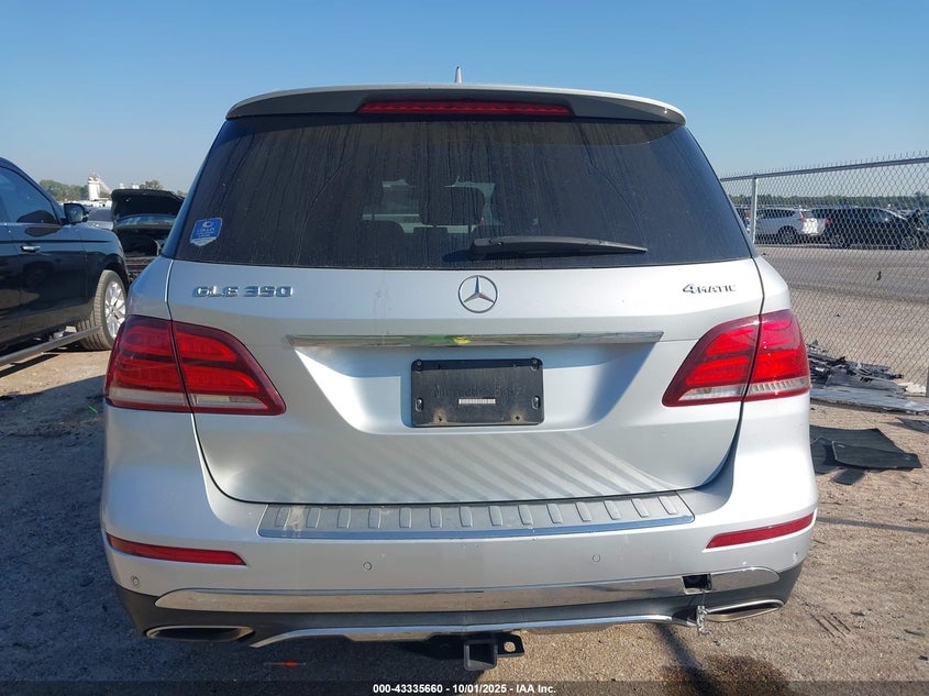 2017 MERCEDES-BENZ GLE 350 4MATIC - 4JGDA5HB0HA897520