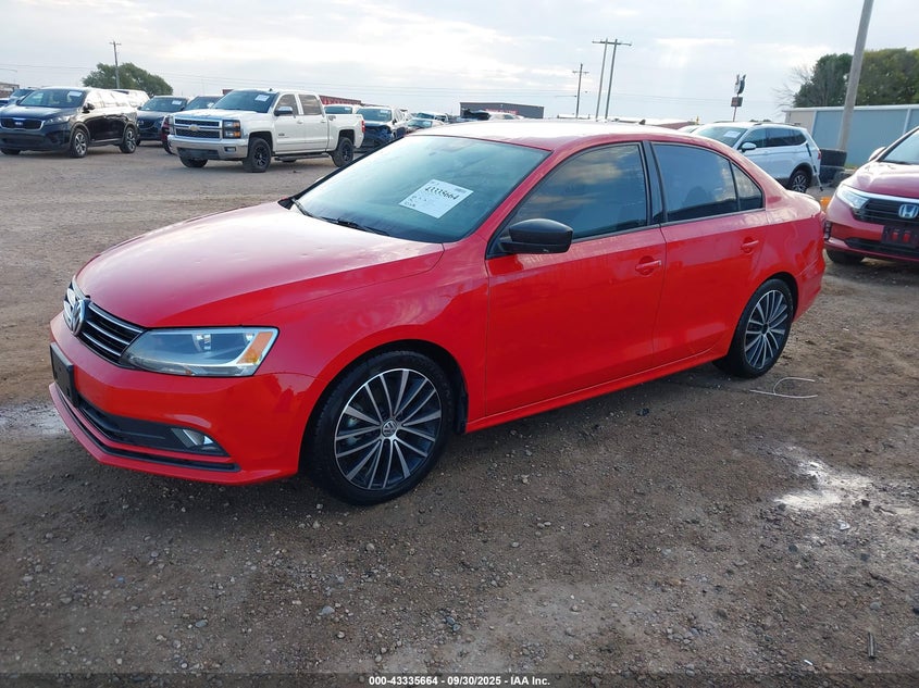 2016 VOLKSWAGEN JETTA 1.8T SPORT - 3VWD17AJ6GM285483