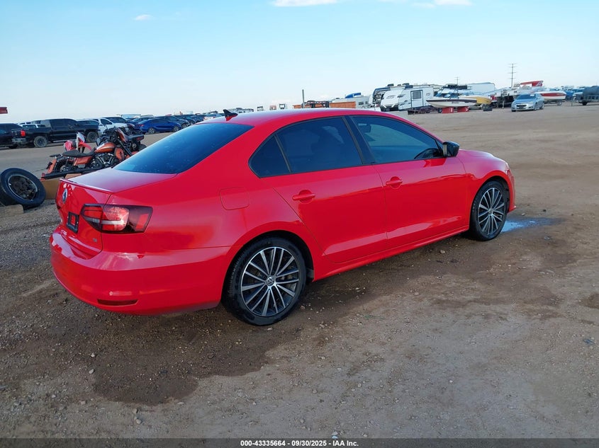 2016 VOLKSWAGEN JETTA 1.8T SPORT - 3VWD17AJ6GM285483