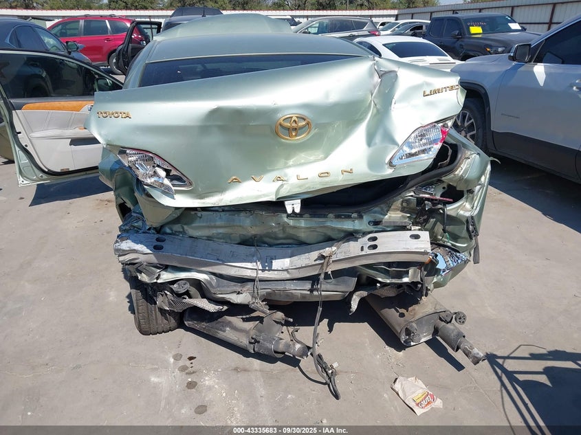 2007 Toyota Avalon Limited VIN: 4T1BK36B77U253523 Lot: 43335683