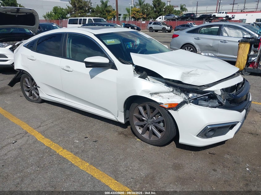 2019 HONDA CIVIC EX - 19XFC1F33KE208554