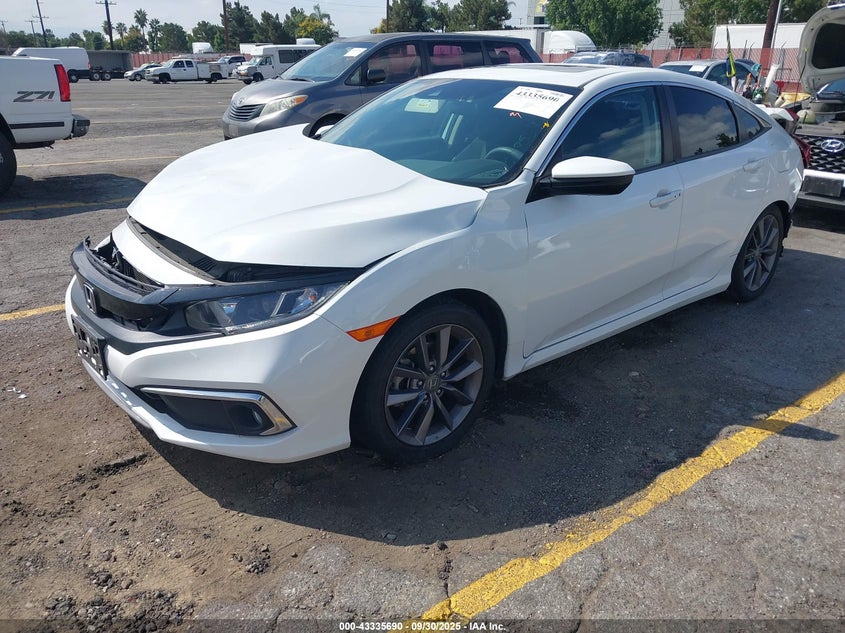 2019 HONDA CIVIC EX - 19XFC1F33KE208554