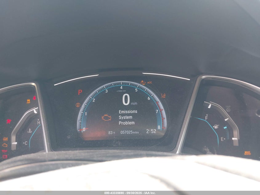 2019 HONDA CIVIC EX - 19XFC1F33KE208554