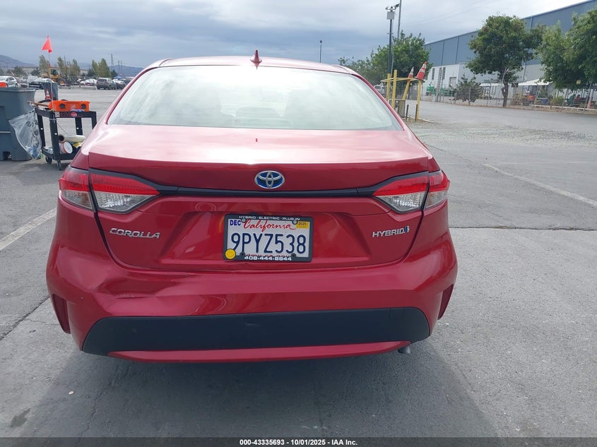 2020 TOYOTA COROLLA HYBRID LE - JTDEBRBE6LJ019485