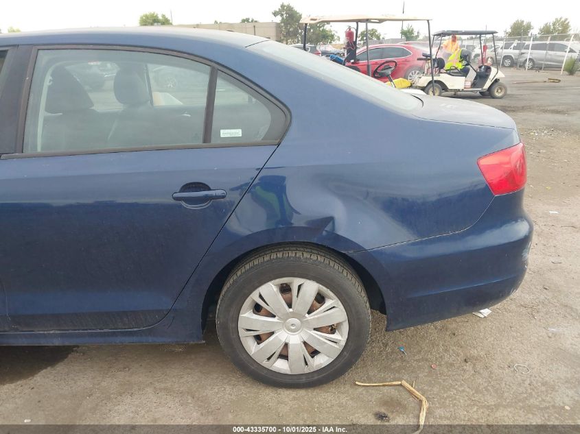 2011 Volkswagen Jetta 2.5L Se VIN: 3VWDZ7AJ3BM325357 Lot: 43335700