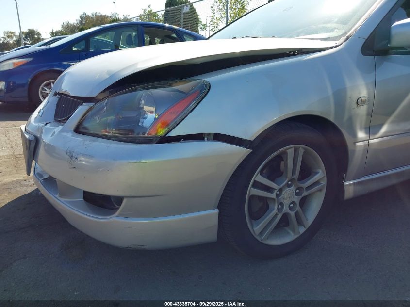 2004 Mitsubishi Lancer Ralliart VIN: JA3AJ66F24U044658 Lot: 43335704