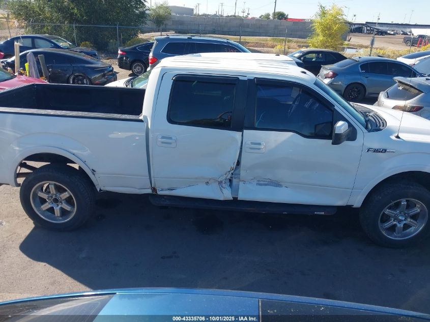 2009 Ford F-150 Lariat VIN: 1FTPW14V29KC89151 Lot: 43335706