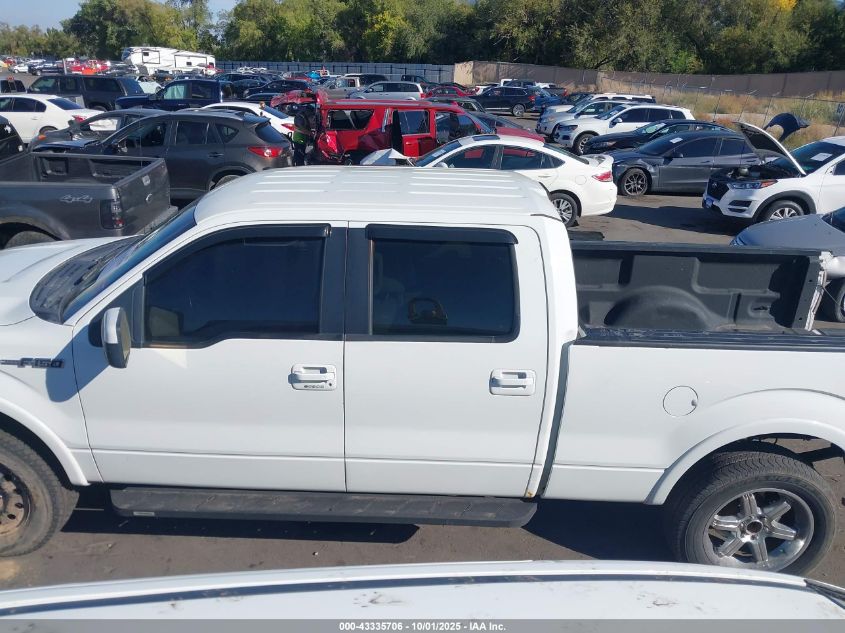 2009 Ford F-150 Lariat VIN: 1FTPW14V29KC89151 Lot: 43335706