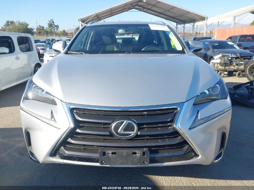 2017 Lexus Nx 200T VIN: JTJBARBZ4H2104557 Lot: 43335746