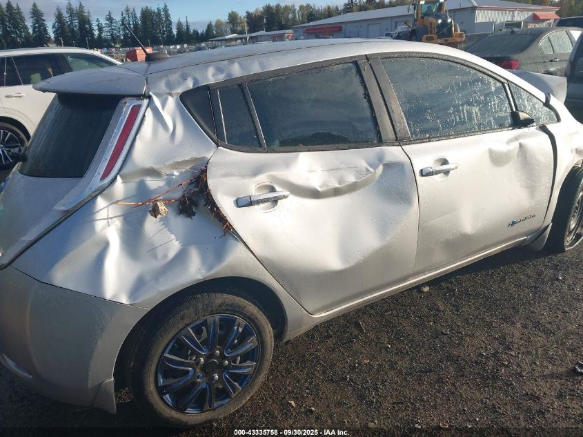 2015 Nissan Leaf S VIN: 1N4AZ0CP2FC316404 Lot: 43335758