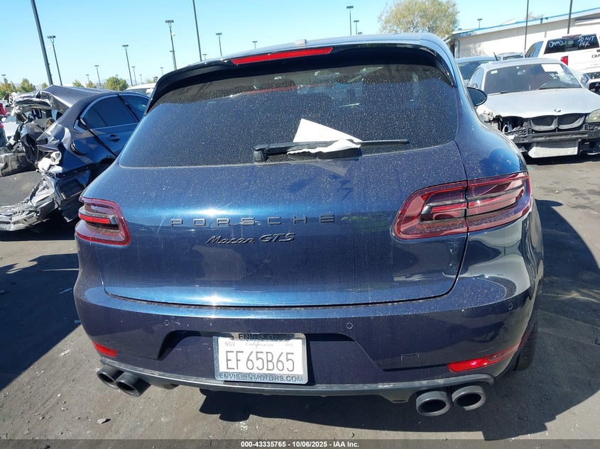 2018 PORSCHE MACAN GTS WP1AG2A57JLB61143