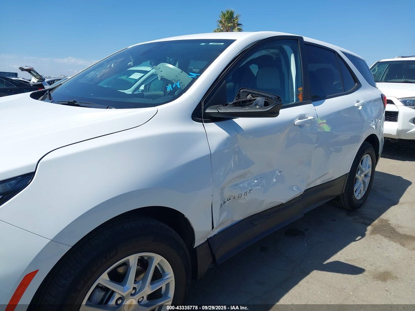 2024 Chevrolet Equinox Fwd Ls VIN: 3GNAXHEGXRL191695 Lot: 43335778