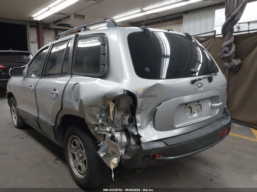 2006 Hyundai Santa Fe Gls VIN: KM8SC13D66U082589 Lot: 43335783