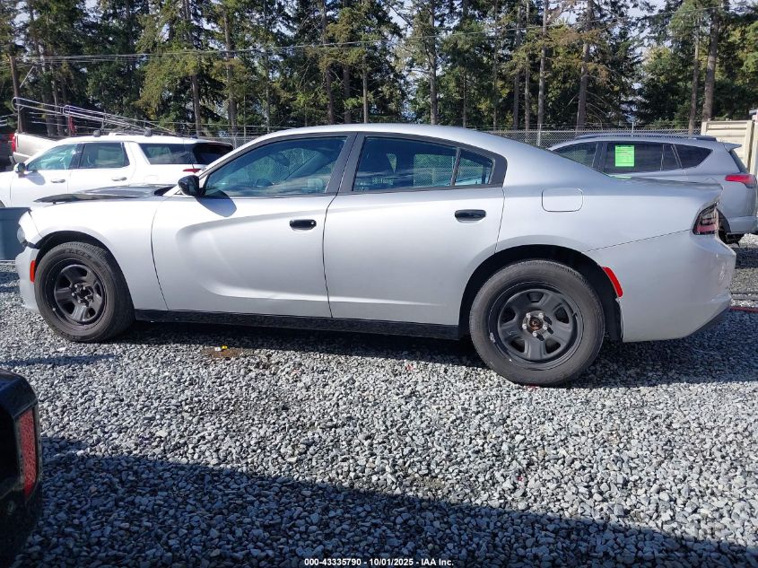 2019 Dodge Charger Police Rwd VIN: 2C3CDXAT6KH627551 Lot: 43335790