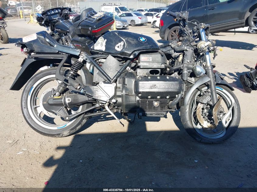 1994 BMW K1100 Rs VIN: WB1053202R6496104 Lot: 43335794