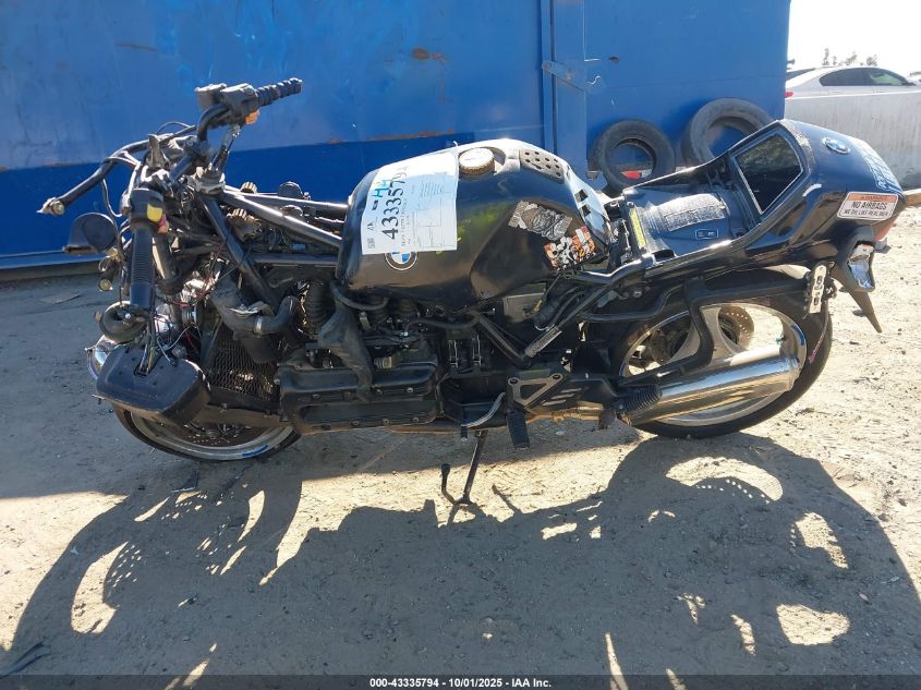 1994 BMW K1100 Rs VIN: WB1053202R6496104 Lot: 43335794
