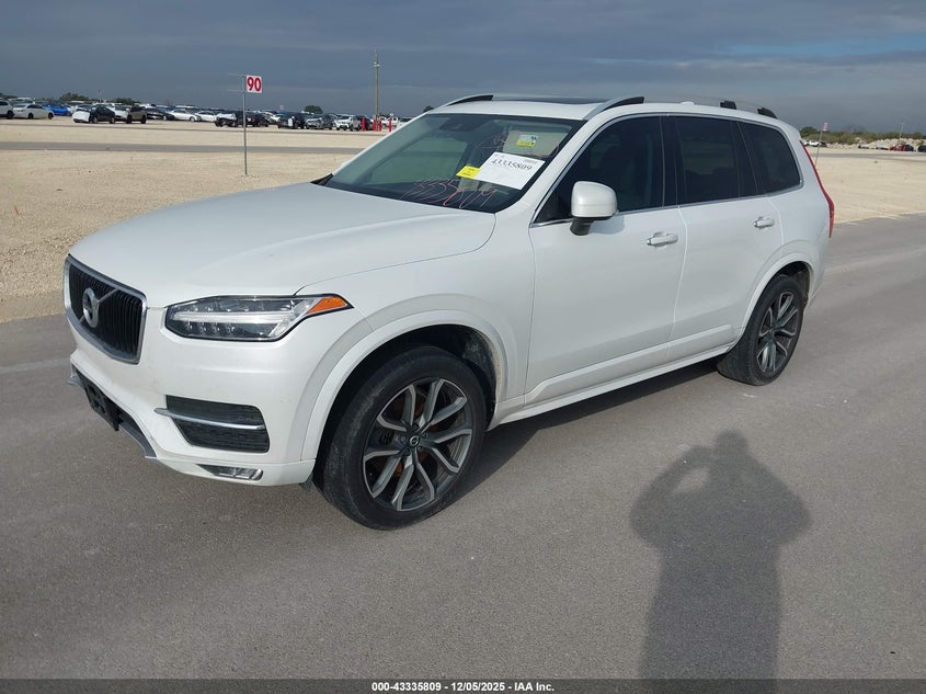Vin: yv4a22pk3k1419083, lot: 43830518, volvo xc90 t6 momentum 20192