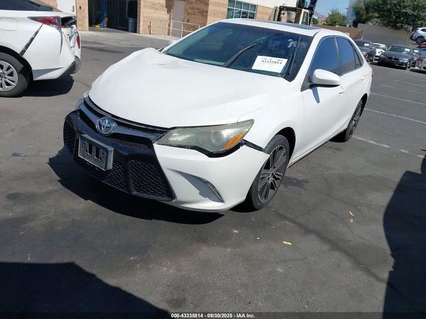 2016 TOYOTA CAMRY SE - 4T1BF1FK2GU510192