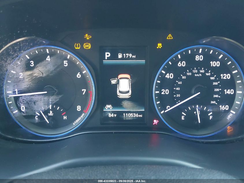 2020 Hyundai Kona Sel Plus VIN: KM8K62AA6LU493492 Lot: 43335823