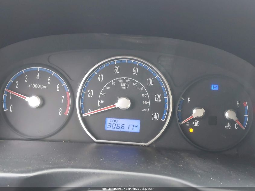 2009 Hyundai Santa Fe Gls VIN: 5NMSG13D29H322340 Lot: 43335825