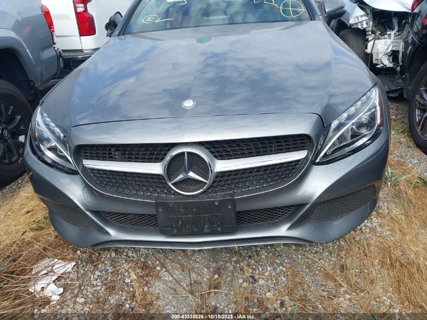 2017 Mercedes-Benz C 300 VIN: WDDWJ4JB7HF433960 Lot: 43335826